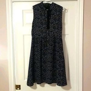 Ditsy Floral Dress + Pussy Bow